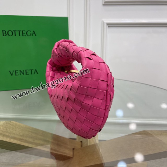 Bottega veneta高端女包 98080小號 寶緹嘉最新編織打結圓形hobo包 BV爆款jodie新版本2代編織女包  gxz1287